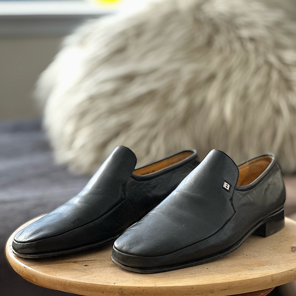 Men’s Bally Black Slip-on Shoes